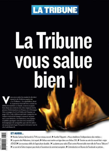 Grande dernière pour La Tribune