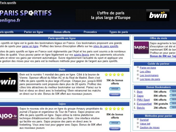 Jeux en ligne : les paris sportifs en chute libre