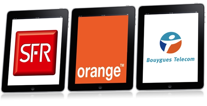 Orange, Free et Bouygues : un marché en recul