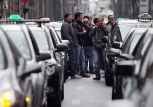 Les taxis en grève, une manifestation semée d’incidents