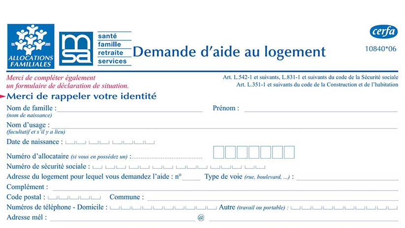 APL : le gouvernement change les modalités de calcul