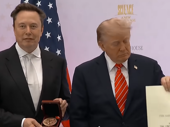 Elon Musk et Donald Trump, à la Maison Blanche.