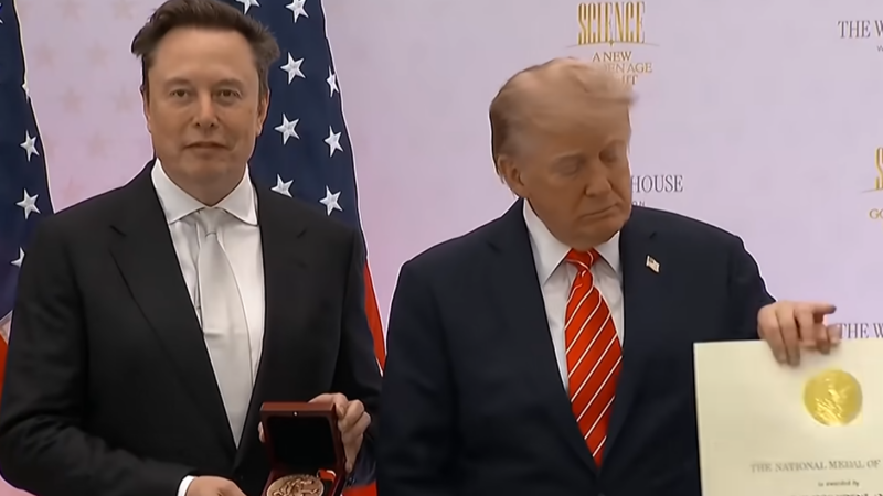 Elon Musk et Donald Trump, à la Maison Blanche.